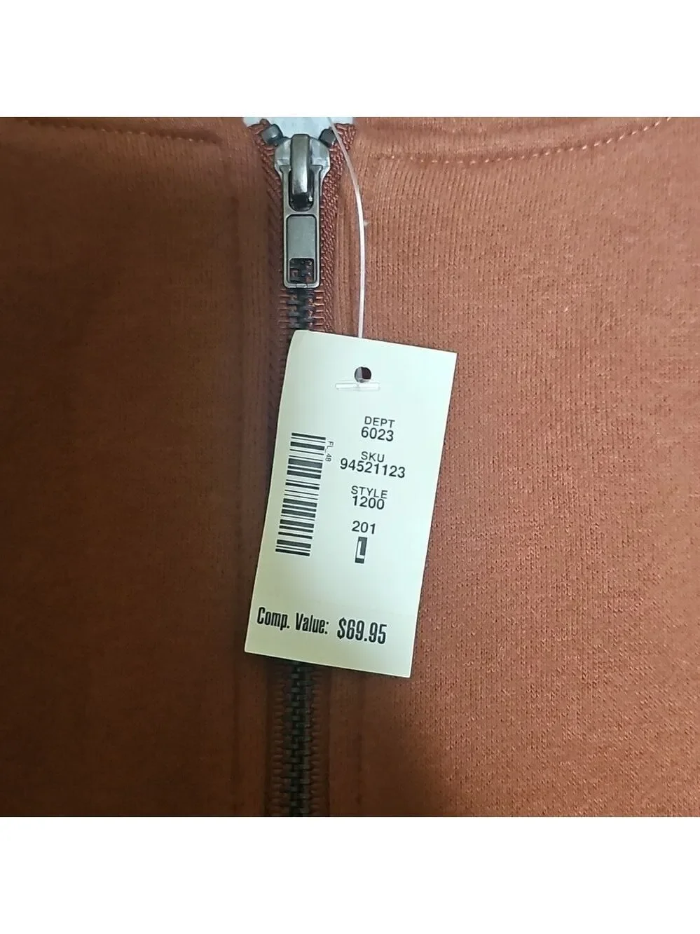 Aeropostale Solid Thermal Full-Zip Hoodie